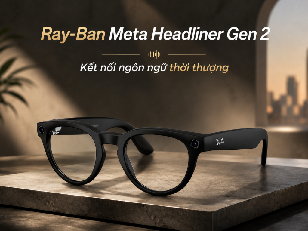 Kính phiên dịch Ray-Ban Meta Headliner Gen 2 – Kết nối ngôn ngữ thời thượng