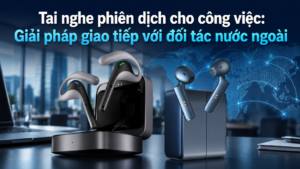 Tai nghe phi&ecirc;n dịch cho c&ocirc;ng việc: Giải ph&aacute;p giao tiếp với đối t&aacute;c nước ngo&agrave;i