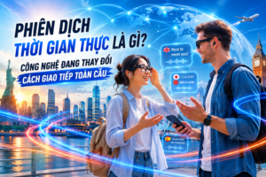 Phiên dịch thời gian thực là gì? Công nghệ đang thay đổi cách giao tiếp toàn cầu